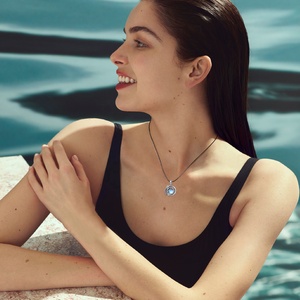 Exquisite Carving Technology 925 Sterling Silver Norse Viking Amulet Moonstone Dragon Fly Pendant <strong>Necklace</strong> for <strong>Men</strong> - Product Image 4