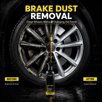 Nettoyant pour roues et pneus pour les laveries automobiles et les ateliers de detailing, flacon pulvérisateur, OEM ODM, étiquette privée, approvisionnement en gros