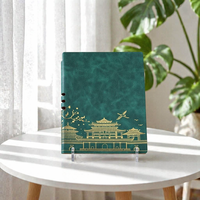 Carnet de voyage et agenda professionnel en cuir PU à couverture rigide, avec logo personnalisé estampé à chaud, formats A5, A6, A7, 100 feuilles – Vente en gros