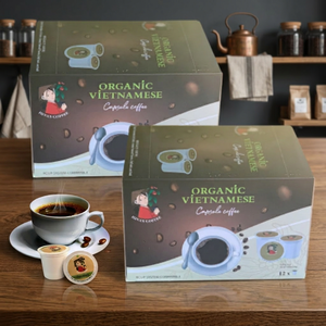 Café en Cápsulas Personalizado de Fábrica en Vietnam, Mezcla de Arábica y Robusta, Sabor Intenso, Aroma Rico, Café Fresco, Dulce, Entrega Rápida, Exportación - Product Image 3