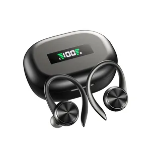 Sport Bluetooth R200 Drahtlose Kopfhörer mit Mikrofon Wasserdichte Ohr haken Bluetooth-Kopfhörer HiFi-Stereo-Musik-Ohrhörer für Telefon