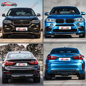 Kit de Carrocería para <span class=keywords><strong>BMW</strong></span> <span class=keywords><strong>X6</strong></span> F16 2013-2018 XDrive30i 35i 50i 30d <span class=keywords><strong>40d</strong></span>, Conversión de Carrocería de Baja a Alta Gama, Estilo X6M, Piezas de Tuning - Product Image 2
