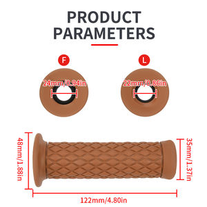 Vente en gros de pièces rétro Accessoire universel pour <span class=keywords><strong>moto</strong></span> Couvercle de poignée en caoutchouc pour <span class=keywords><strong>guidon</strong></span> de <span class=keywords><strong>22mm</strong></span> pour <span class=keywords><strong>Moto</strong></span> <span class=keywords><strong>Cross</strong></span> - Product Image 2