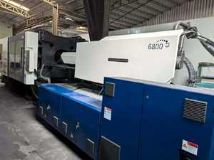 Máquina de Moldeo por Inyección Horizontal Haitian MA8000 Usada de 800 Toneladas con Control PLC, Bomba de Ahorro de Energía con Servoeléctrico y Tornillo de 100mm - Product Image 3