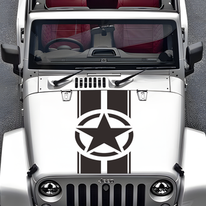 Para Jeep Renegade Patriot Wrangler JK L TJ Trail Hawk <span class=keywords><strong>Rubicon</strong></span>, accesorios de afinación, capó de coche de 1 año, calcomanías de vinilo DIY, pegatinas de coche - Product Image 4