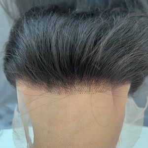 Peluca de Cabello Humano de Lujo con Frente de Encaje Transparente 13x6 para Mujeres Negras, Cabello Virgen con Cutícula Alineada, Pelucas de Cabello Humano de Buena Calidad al Por Mayor - Product Image 6