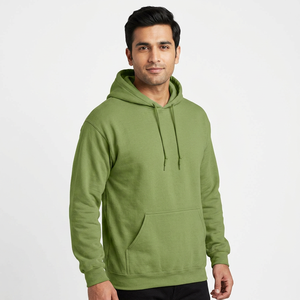Custom Logo Streetwear Cotton Oversized High Quality <b>Hoodies</b> Embroidered <b>Black</b> <b>Men</b> <b>Hoodies</b> & Sweatshirts - Product Image 1