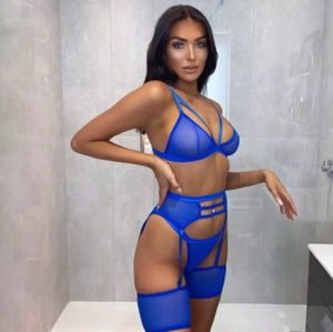 طقم ملابس داخلية نسائي للعب الأدوار بتصميم جديد، ملابس داخلية مثيرة مخصصة بملصق خاص - Product Image 4