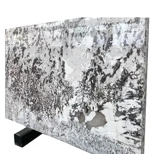 Novo Estilo Pedra Fabricação Sliver Fox Bookmatch Tamanho Grande Pedra De Luxo Natural