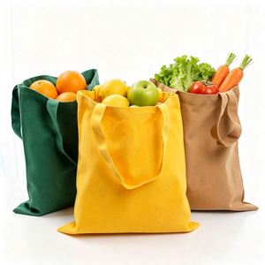 Large Capacity Heavy Duty Cotton Canvas Custom <b>Tote</b> <b>Bag</b> 10oz 12oz Shopping <b>Tote</b> <b>with</b> <b>Shoulder</b> <b>Strap</b> for Outdoor Travel - Product Image 2