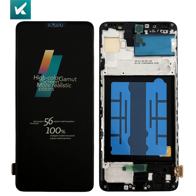 Original Display for Samsung A51 A12 A04 A05 A10 A52 A15 Screen Replacement Kaiku Lcd Touch Screen for Samsung Pantallas