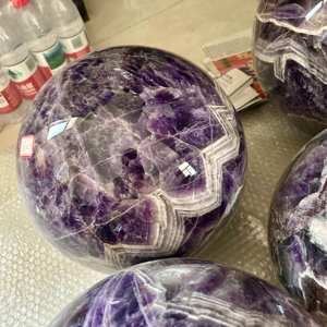 Bulk Atacado Natural Tamanho Grande Esfera Sonho Ametista Esfera Cura Esferas De Cristal - Product Image 1
