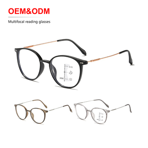 Lunettes de lecture progressives anti-lumière bleue, légères, HD, mode, pour personnes âgées, hommes et femmes, ajustement confortable - Product Image 1