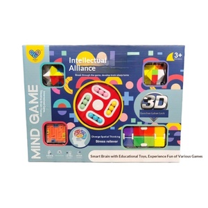 Intelligence Alliance Mini para el juego de cubos 2x2x4, juguete infantil, laberinto cuadrado Luban Lock, caja de regalo, institución de capacitación, venta al <span class=keywords><strong>por</strong></span> <span class=keywords><strong>mayor</strong></span> - Product Image 5