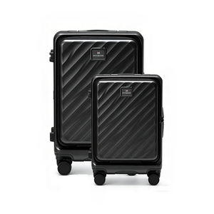 Bagages multifonctionnels spacieux de 20 et 24 pouces, design durable et léger, 100% PC, ouverture frontale, pour les voyages moyens et longs - Product Image 3
