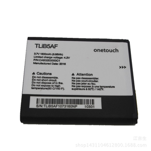 <span class=keywords><strong>Prix</strong></span> de gros, batteries de téléphone TLiB5AF 3,8 V 1800 mAh pour Alcatel One Touch Pop <span class=keywords><strong>C5</strong></span> OT 5036 5036D 5035D 5037 5037D 5037A 5037X - Product Image 2