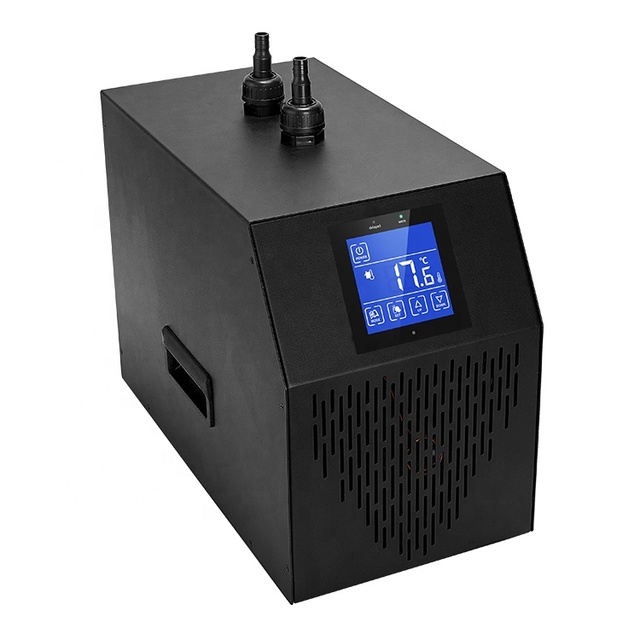 1/10HP 160L HP 110V Aquarium Chiller Water Chiller Fish tank Cooling Equipment for Hotel/household/hydroponic