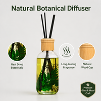 Diffuseur à bâtonnets Série Minimaliste, sans flamme, à huiles essentielles, délicat, longue durée, pour une maison fraîche et une décoration élégante