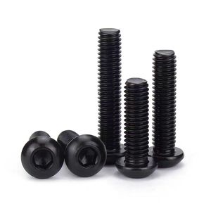 Tùy chỉnh M3 M4 M5 M6 M8 Đen Carbon thép hình lục giác nút hình lục giác ổ cắm/PAN đầu vít Bolt - Product Image 2
