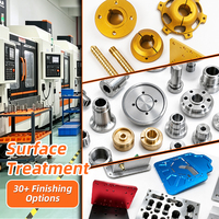 Komponen Suku Cadang Logam Presisi Tinggi Non-Standar untuk Peralatan Robotik yang Dibuat dengan Mesin CNC Khusus