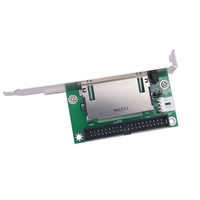 Carte adaptateur CF vers IDE 40 broches pour ordinateur de bureau IDE 3,5 pouces avec extension de déflecteur en ABS, marque OEM, en stock