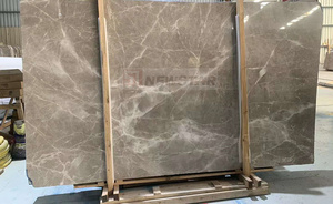 Marbre gris clair naturel de luxe, marbre décoratif pour salon, fond mural, marbre <span class=keywords><strong>italien</strong></span> poli, texture grise - Product Image 6