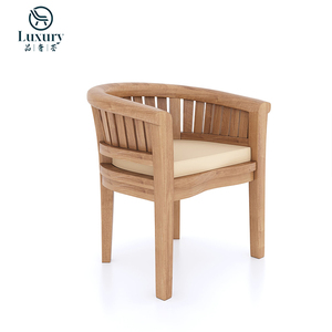 Hiện đại Patio đồ nội thất thiết lập rắn gỗ tếch Vòng ngoài trời bảng thiết lập 8 chỗ ngồi - Product Image 6