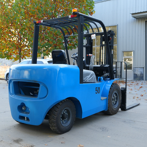 Montacargas de 5 Toneladas con Funcionalidad Completa, Certificación CE y EPA, Elevador de Contenedores, Montacargas Diésel, Montacargas para Almacenamiento de Productos Agrícolas - Product Image 3