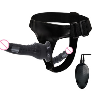 Dildo indossabile realistico per adulti con imbracatura, accessorio masturbatorio morbido per un sesso più sicuro - Product Image 5