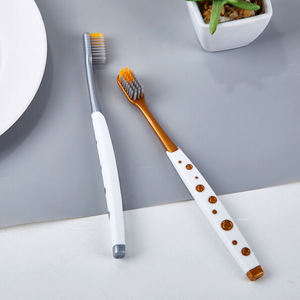 Vente en gros, fil <span class=keywords><strong>d</strong></span>'or en carbone, <span class=keywords><strong>argent</strong></span>-ion, brosse à dents pour adulte, nettoyage en profondeur des dents - Product Image 2