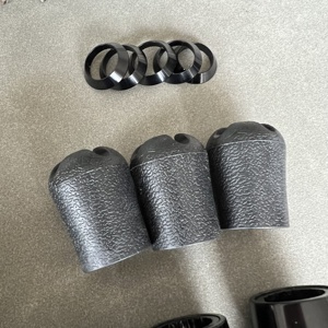 Anneau de guidage en acier inoxydable, siège de moulinet en aluminium, capuchon en caoutchouc, poignées EVA pour canne à pêche au chat, bricolage - Product Image 5
