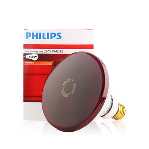 Best Seller <span class=keywords><strong>Philips</strong></span> <span class=keywords><strong>150W</strong></span> PAR 38E Infrarrojo para el cuidado de la salud y el tratamiento del cuidado del cuerpo Material de vidrio de cuarzo 220V Lámpara de calor - Product Image 4