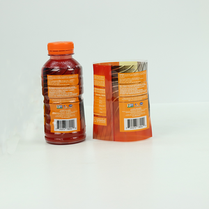 Tùy chỉnh có thể in nhiệt PVC thu nhỏ trang trí tay áo nhãn nhựa thu nhỏ bọc phim cho năng lượng uống - Product Image 2