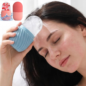 Molde de Hielo de Silicona con Logotipo Personalizado, Rodillos Faciales de Hielo, Rodillo de Hielo en Cubos para el Cuidado de la Piel del Rostro, Ojos y Cuello, Herramientas Reutilizables para el Cuidado de la Piel - Product Image 1