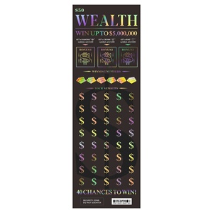 Fabricantes de Tarjetas de Lotería Rasca y Gana para la Venta, Boletos de Lotería Ganadores Rasca y Gana - Product Image 3