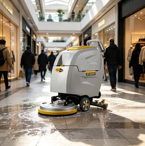 Industrial <b>Floor</b> ST-X510 Automatic Scrubbing and Drying <b>Machine</b> 550W Brush Motor and 500W Suction Motor Provide Powerful Scrubbi - Product Image 1