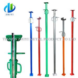 Accessoires de construction pour échafaudage en acier, télescopiques et réglables, utilisés - Product Image 4