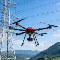 Kit de châssis de drone industriel EFT E416P PNP, charge utile de 16 kg, étanche, robuste, multi-usages, diffusion, nettoyage, sauvetage, lutte contre les incendies