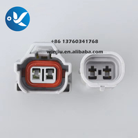 Conector de cable de inyector de combustible impermeable de 2 pines con ranura superior, enchufe macho y hembra Nippon 6189-0060 6187-2311 6180-2321 DJ7024Y-2