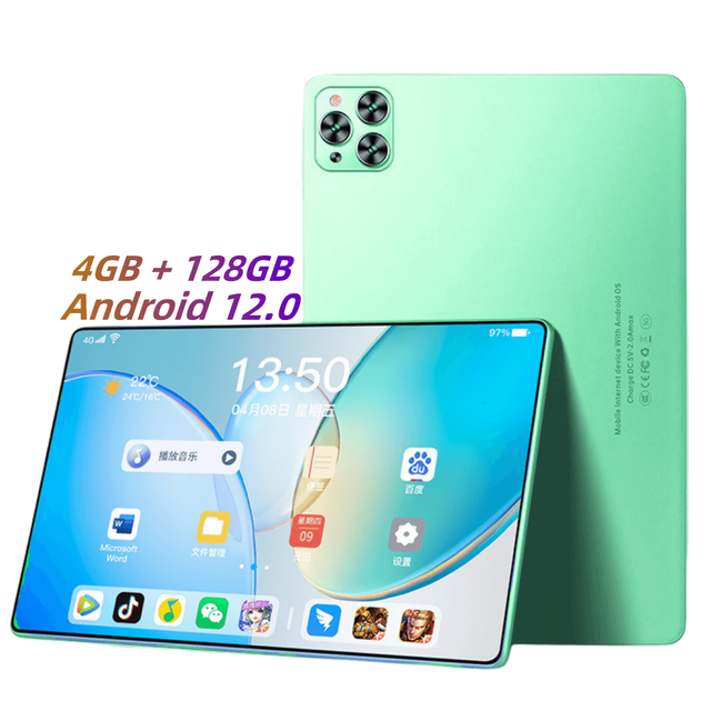 2024 10.1 Inch Android 12.0 Educational Tablet Pc Cheap 4G Network Kids Tablet with 4GB RAM and Big Memory 32GB-128GB ROM New