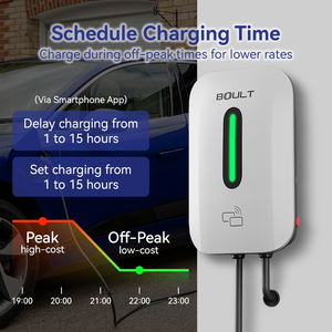สถานีชาร์จรถยนต์ติดผนังพลังงานใหม่ 7kW 32A สำหรับใช้ในบ้าน - Product Image 4