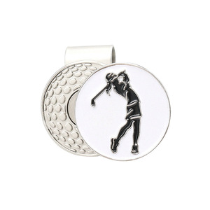 Clip Magnético Metálico para Gorra de Golf con Diseño de Marcador de Pelota de Golf para Gorras Deportivas - Product Image 4