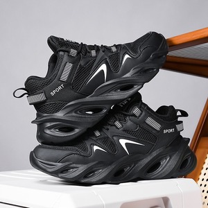 รองเท้ากีฬาหัวเหล็กน้ำหนักเบาใส่สบาย ป้องกันการเจาะทะลุ เหมาะสำหรับงานก่อสร้าง - Product Image 6