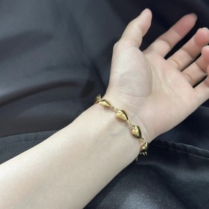 Collier, bracelet et chevillères d'été en acier inoxydable avec cœurs multiples, étanches, bijoux de personnalité pour femmes et filles, idéaux pour les vacances à la plage - Product Image 5