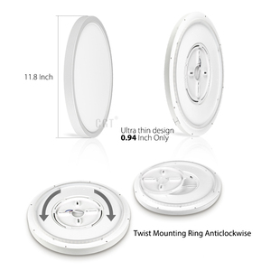 100-240VAC 24 Wát bề mặt núi wifi thông minh 4 Wát RGB wifi thông minh LED ánh sáng Trần làm việc với tuya Google trợ lý - Product Image 3