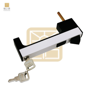 Maniglia in alluminio con set di chiavi per finestra e porta maniglia finestra scorrevole serratura maniglia della porta - Product Image 1