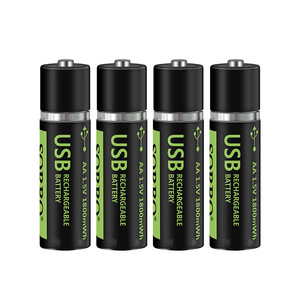 Sip USB Rechargeable <b>AA</b> 1.5V 1800mAh <b>Battery</b> For Camera Video Recorder - Product Image 1