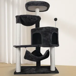 2024 all'ingrosso In Stock torre dell'albero del gatto cinese eco-friendly peluche grande gatto condominio personalizzabile miglior prezzo arrampicata gatti che giocano