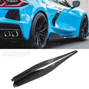 Para Chevrolet Corvette C8 2020-2024: Alerón Lateral, Difusor y Divisor de Faldones Laterales para Coche, Pieza de Modificación Tuning - Product Image 2