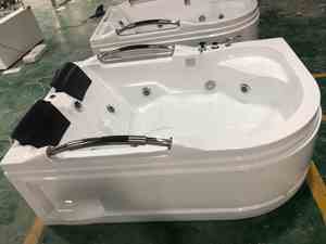 Bestseller: 2-Personen-Acryl-Badewanne mit Whirlpool-Funktion, LED am Boden, Outdoor-Massage-Whirlpool, Spa, <span class=keywords><strong>Jacuzzi</strong></span> und Indoor-Badewanne - Product Image 2